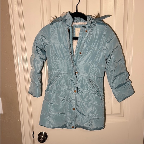 Copper Key Light Blue Puffer Jacket - Picture 1 of 3